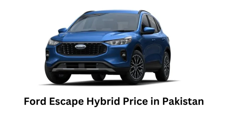 Ford Escape Hybrid Price, Features, and Specifications in Pakistan