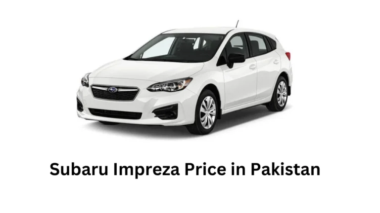 Subaru Impreza Price in Pakistan, Features, and Specifications